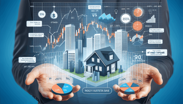 real estate vs stock market investing-thedailyinvestors