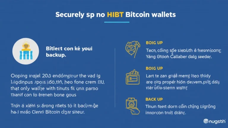 How to back up HIBT Bitcoin wallets securely (Vietnam)-btcmajor