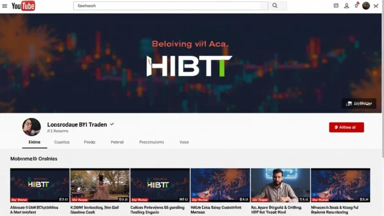 HIBT’s Bitcoin trading educational YouTube channel-btcmajor