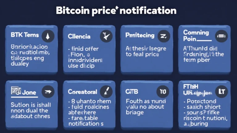 Bitcoin price notification tools-btcmajor