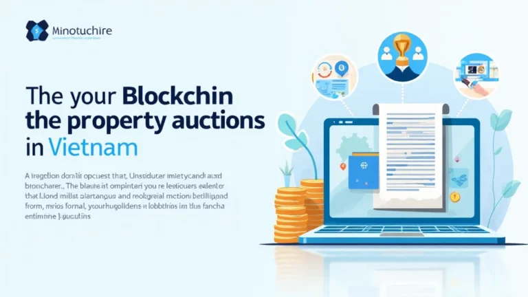 Vietnam blockchain property auctions-btcmajor