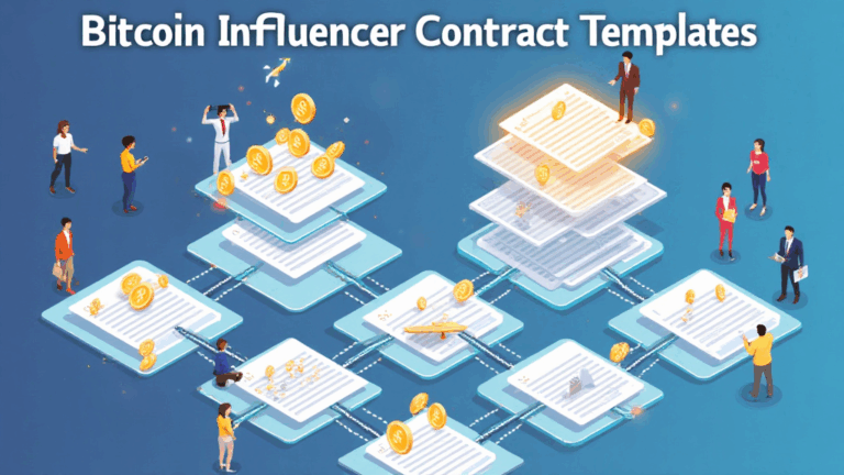 Bitcoin influencer contract templates-btcmajor