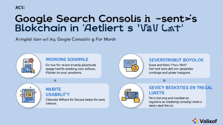 Vietnam blockchain Google Search Console alerts-btcmajor