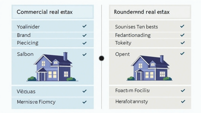 tokenized commercial real estate vs residential real estate analysis-btcmajor