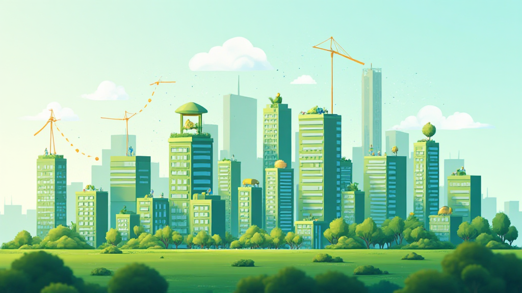 impact of sustainable construction trends on real estate token demand-btcmajor