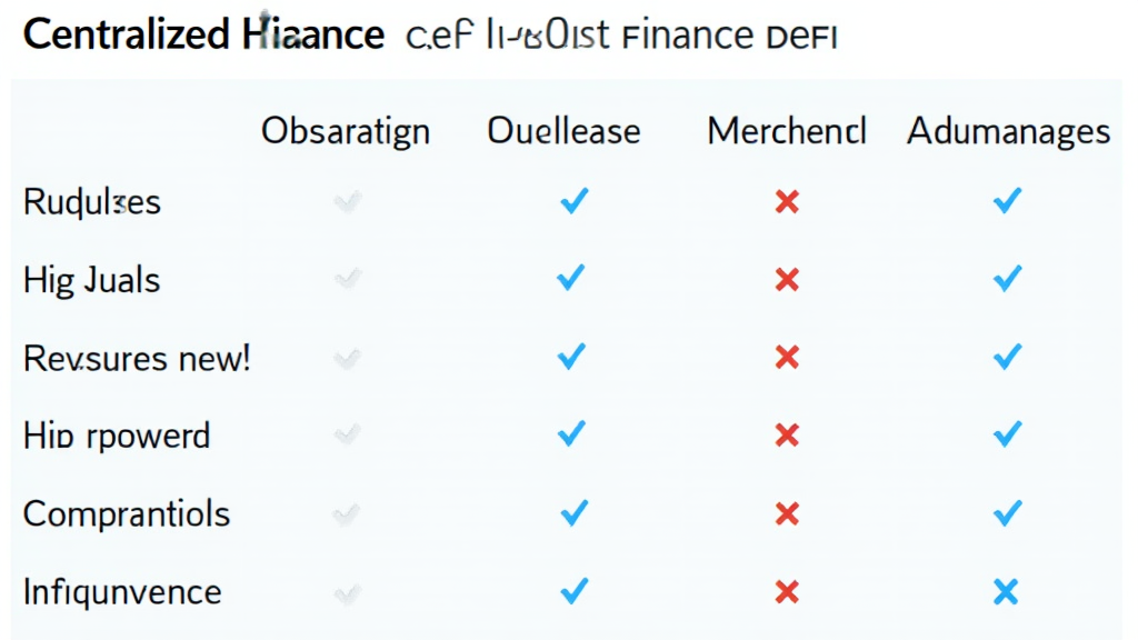 Centralized finance (CeFi) vs DeFi comparison-btcmajor